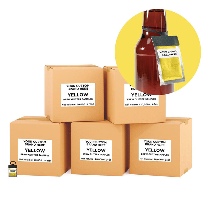 Yellow Brew Glitter Necker | Private Label | Bakell