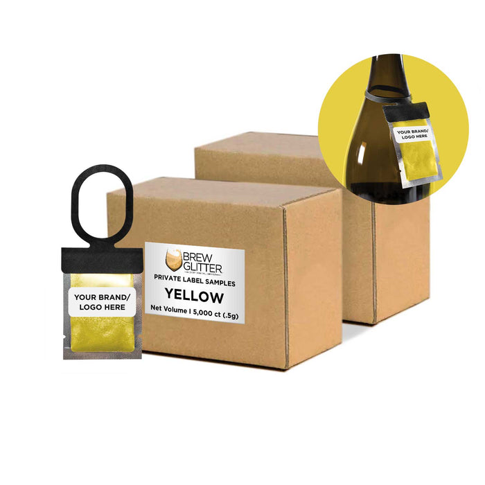 Yellow Brew Glitter Necker | Private Label | Bakell