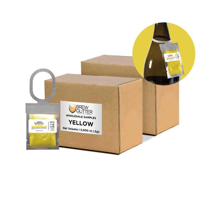 Yellow Brew Glitter Necker | Wholesale | Bakell