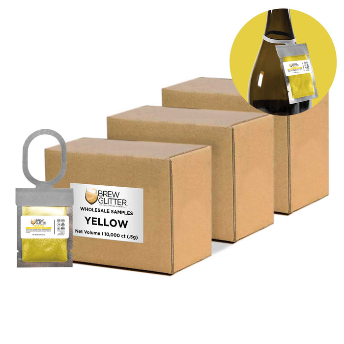 Yellow Brew Glitter Necker | Wholesale | Bakell