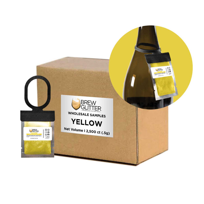 Yellow Brew Glitter Necker | Wholesale | Bakell