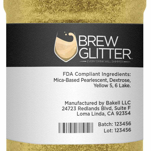Yellow Brew Glitter® | #1 site for beer, cocktail & wine glitter!