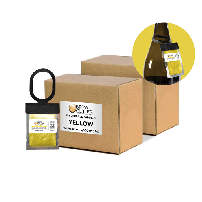 Yellow Brew Glitter Necker | Wholesale | Bakell