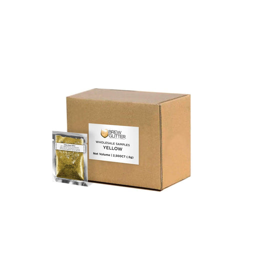 Yellow Brew Glitter Sample Packs Wholesale | Bakell