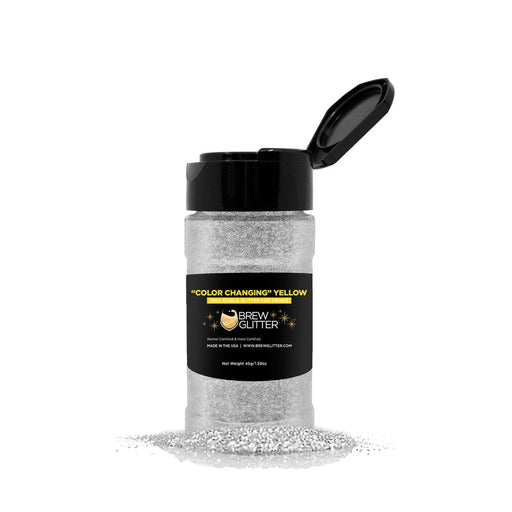 45g Shimmering Yellow Color Change Brew Glitter | Bakell