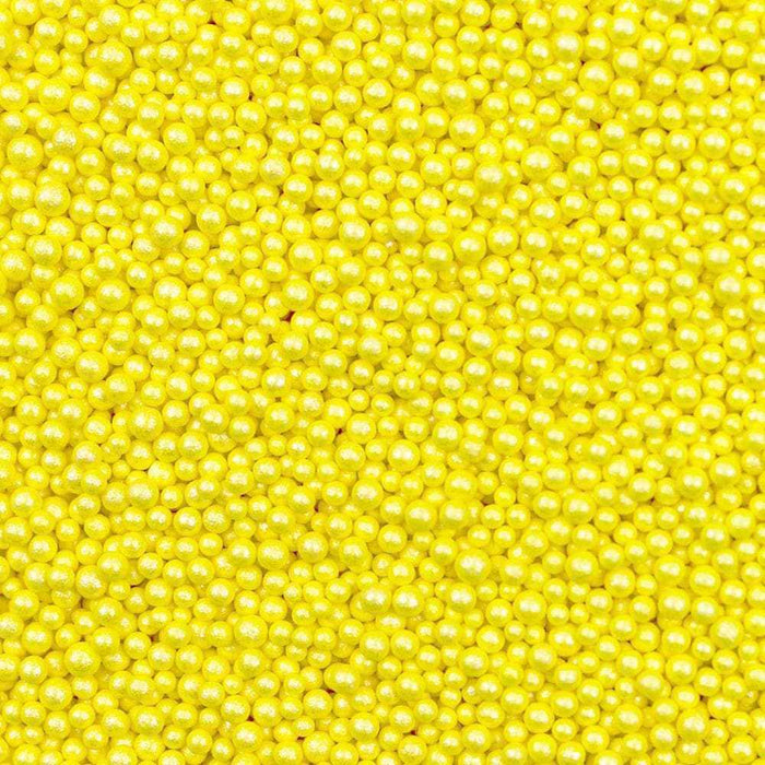 Yellow Mini Pearl Sprinkle Beads | Private Label (48 units per/case) | Bakell