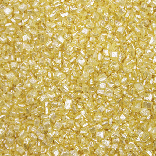 Yellow Pearl Sugar Sand Sprinkles | Krazy Sprinkles | Bakell