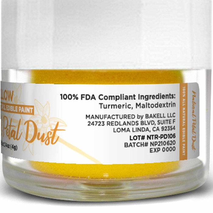 Yellow Petal Dust 4 Gram Jar-Natural_Petal Dust_4G_Google Feed-bakell