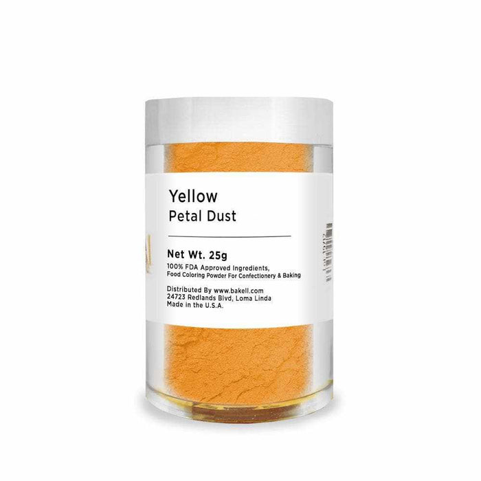 Yellow Petal Dust is an Edible Food Coloring Powder | Bakell