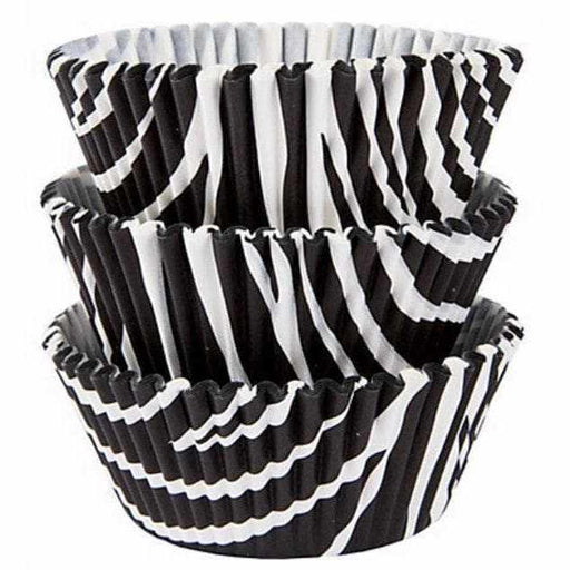 Bulk Zebra Print Cupcake Wrappers & Liners | Bakell.com